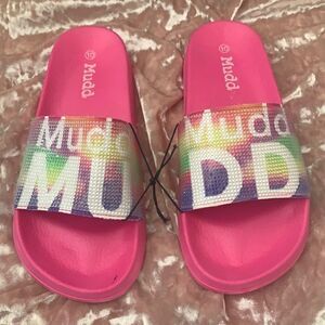 MUDd Pink Rainbow 🌈 Slides